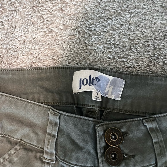 Jolt Khaki Buttoned Pants - Picture 2 of 3